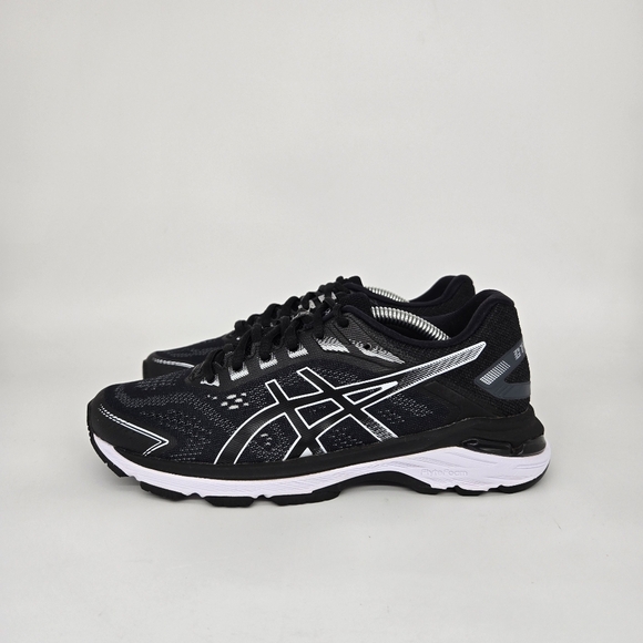 Asics GT 2000 7 'Black White' Women's Running Shoes Size 6 - Picture 1 of 8